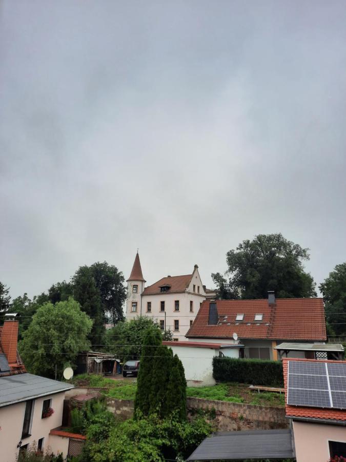Gaestewohnung Am Thuemmlitzwald グリンマ エクステリア 写真